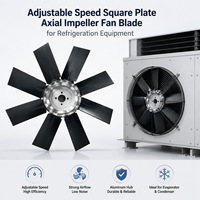 Ventilateur axial à pales carrées à vitesse réglable P5 pour équipement de réfrigération