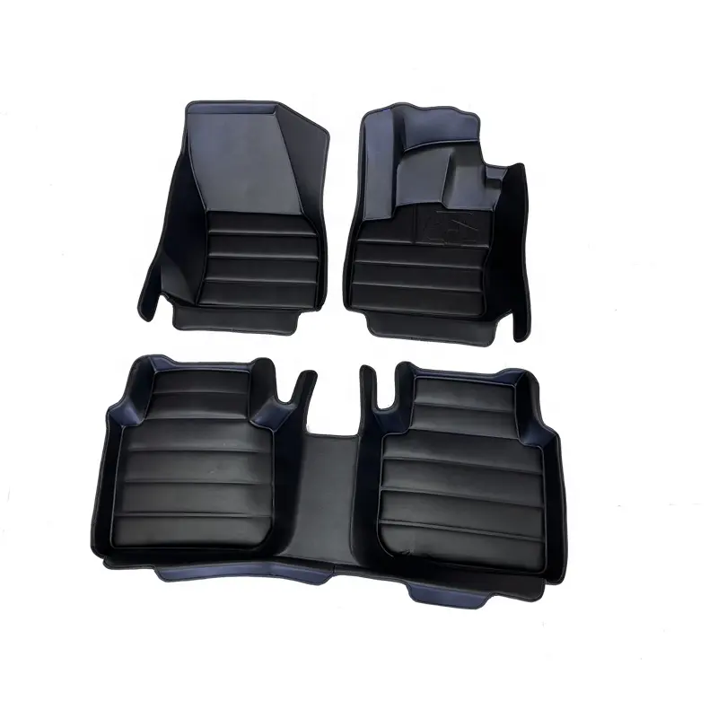 2022 Hot Pressed Pu + Lederen Non Slip Auto Vloermatten Voor Volkswagen Tiguan 2016 2017 2018 2019 2020 2021 auto Accessoires Mat