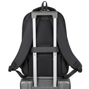 Nylon 1680D Backpack Black Large Capacity Laptop <b>Bag</b> With Usb Port For Travel And Work - Product Image 3