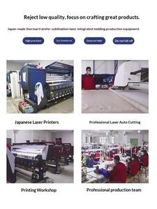 Jersey Sepak Bola Custom Sublimasi Full Body Pria Wanita Dewasa Lengan Pendek Warna Gradasi Spandex/Katun Cepat Kering - Product Image 4