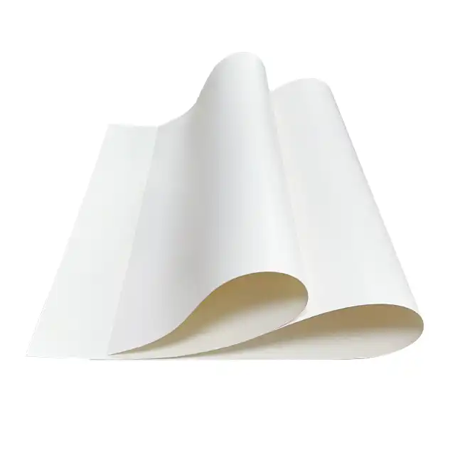 High Quality Coated Recyclable White Cardboard Craft Paper Board for Photo Frame Candle Wrapping Packaging Anti-Curl Feature