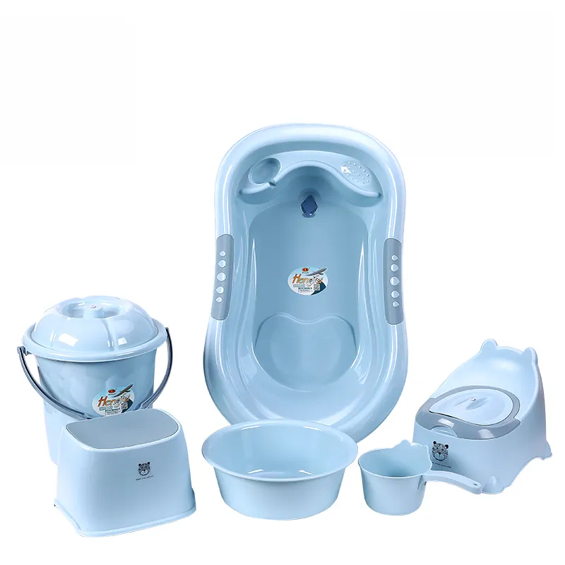 OEM/ODM China Baby Bathtub Bath Set With potty bucket chair plastic