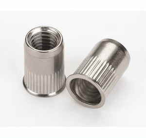 Edelstahl Messing Senkkopf M6 M8 Einsatznietmutter - Product Image 1