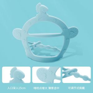 Gant de dentition personnalisé en silicone de qualité alimentaire, sans BPA, pour bébés de 0 à 24 mois, jouet souple anti-sucette, best-seller - Product Image 5