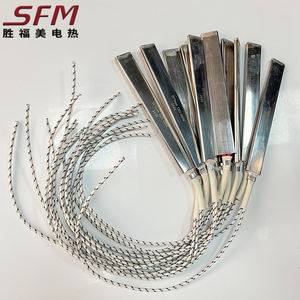 גוף חימום חשמלי בעל ביצועים גבוהים למכבש חשמלי, גוף חימום שטוח מפלדת אל-חלד עם מיקה חשמלית - Product Image 1