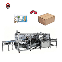 Ligne d'emballage numérique intelligente pour cartons, formateur de caisses automatique, ensacheur de caisses, scelleuse de boîtes avec moteur pour l'automatisation des usines alimentaires