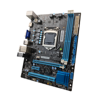 PCWINMAX OEM B75 Micro ATX DDR3 LGA 1155 Chipset Original de 2.ª/3.ª Generación, Doble Canal, Nueva Placa Base para PC de Juegos de Escritorio