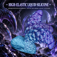 Dildo Griffe de Dragon Fantaisie avec Ventouse, Pénis en Silicone à Particules, Stimulation du Point G, Jouet de Masturbation Réaliste en Forme d'Animal