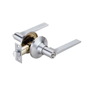 Aluminum Alloy/steel Tubular Leverset Lock Gate Door Entrance Lock With Key