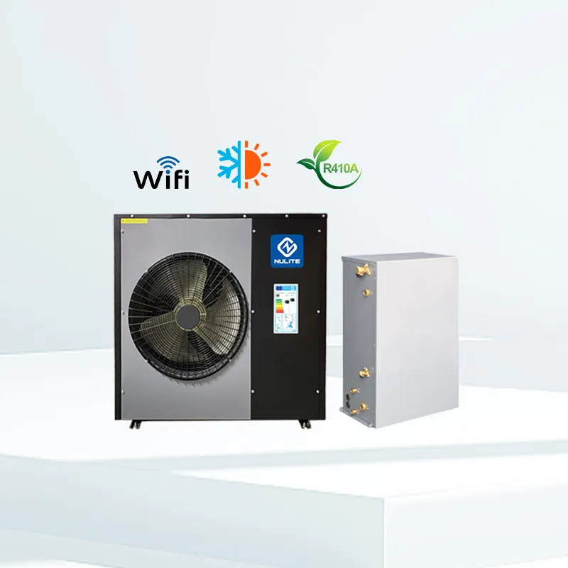 Pompa di calore aria-acqua monoblocco ad alta efficienza 10kw 15kw R410a R32 dc inverter pompa di calore