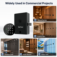 Sistema de Cerradura Inteligente E60 para Gimnasios, Spas y Hoteles, Cerradura de Gabinete con RFID, PIN y Pulsera, Fabricante OEM ODM