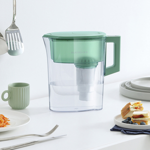 Hochleistungs-Wasserfilterkrug mit 3,5 l Fassungsvermögen, entfernt Schwermetalle, Verunreinigungen, Chlor, Gerüche, Rost, Blei, Kupfer, NSF42/53 LFGB - Product Image 3