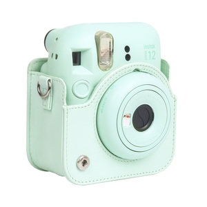 Sacs de qualité supérieure pour FUJIFILM <span class=keywords><strong>Instax</strong></span> Mini 12, étui en cuir intégral pour appareil photo avec sangle - Product Image 1