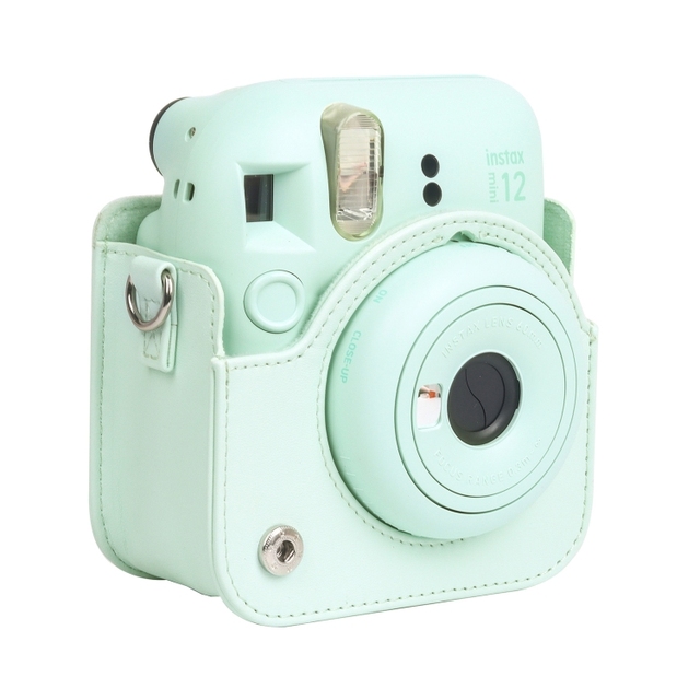 Best Quality Bags for FUJIFILM Instax Mini 12 Full Body Leather Case Camera Bag with Strap