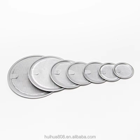Couvercle en métal à anneau de traction en aluminium facile à ouvrir couvercles jetables en plastique 49mm-153mm
