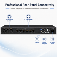 Processeur audio numérique DSP360, 3 entrées 6 sorties DriveRack, processeur audio DSP professionnel, machine audio de performance