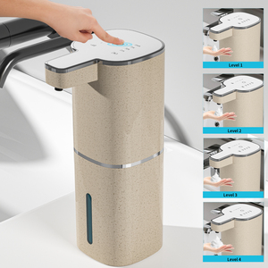 Distributeur automatique de savon liquide mural, rechargeable par USB, sans contact, pour salle de bain, cuisine, savon à vaisselle - Product Image 3