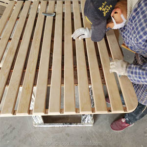 2024 современные дизайнерские кровати с высокой твердой деревянной головкой - Product Image 5