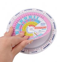 Calculateur de date d'accouchement classique en plastique, calculateur médical IMC, roue de calcul