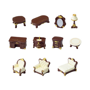 Resin Micro-Landscape Creative European-Style <b>Vintage</b> Furniture Series Dollhouse DIY Decorations Accessories Mini Desktop - Product Image 5