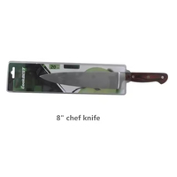Désossage Boucher Couperet Ensemble Cuisine Pain Tranche Fruits Épluchage Allemand En Acier Chef Utilitaire Couteaux À Éplucher Avec Ciseaux Multifonctions