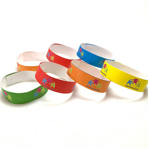 ขายส่งตรงจากโรงงาน สายรัดข้อมือกันน้ำแบบใช้แล้วทิ้ง ทำจากกระดาษไทเวค ราคาถูก สำหรับงานอีเว้นท์ งานเทศกาล - Product Image 2