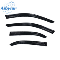 Aibyiar fábrica de alta calidad 4 Uds 2010-2016 Mercedes Benz Clase E sedán protector de lluvia visera acrílico deflectores de coche para