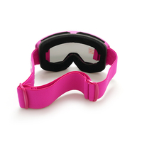 Lunettes de neige pour enfants Yijia Optical OEM, protection UV 100%, vente en gros, lunettes de sport de neige d'extérieur avec logo, monture en TPU, lunettes de ski