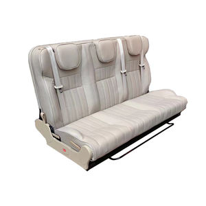 Furgoneta interior caravana autocaravana RV Camper plegable 3 pliegues hacia adelante Slip Bed Seat RV cama asientos de <span class=keywords><strong>coche</strong></span> - Product Image 1