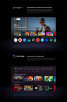 Dispositivo de TV 4K de 2.ª Generación con Enchufe Europeo, Inalámbrico de Alta Velocidad para TV OS con Procesador Amlogic S905X, 2 GB de RAM, 8 GB de Almacenamiento, Dolby Atmos