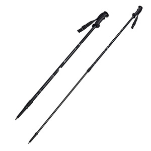 Bastones de Esquí <span class=keywords><strong>y</strong></span> Senderismo de Dos Secciones con Mango Recto, Ultraligeros, de Aleación de Aluminio 6061, con Bloqueo Interno, Telescópicos <span class=keywords><strong>y</strong></span> Portátiles - Product Image 4