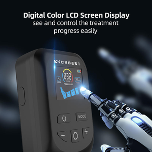 Masajeador de piernas de compresión de aire recargable profesional 2025, máquina de masaje de terapia de mangas térmicas con pantalla táctil LCD - Product Image 5