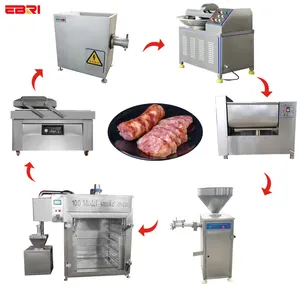 Máquina para hacer salchichas comercial Precio Máquina para hacer salchichas industrial automática Línea de producción