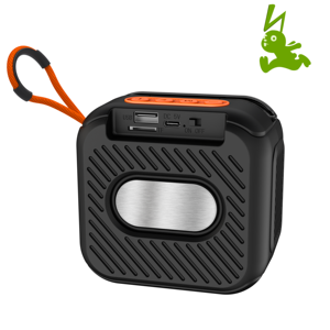 Mini altavoz portátil impermeable RGB de 8W con soporte para teléfono Subwoofer y Radio, para fiestas al aire libre, batería de fuente de alimentación - Product Image 6