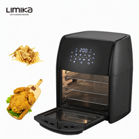 Friteuse à air numérique à écran tactile 12L four forme carrée pour la maison et l'hôtel appareils de cuisine vente en gros