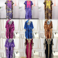 Robe longue plissée en satin à motif floral vintage pour femme, style arabe de Dubaï, collection été 2026