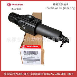 Régulateur de pression de gaz Norgren B72G-2AK-QD1-RMN 1/4 po - Product Image 4