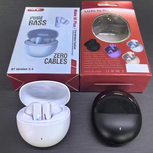Factory Mate 90 True Wireless Earbuds Étanche BT 5.5 Chargeur Rapide Annulation du Bruit Affichage Numérique Mic Budget Sports In-Ear - Product Image 1