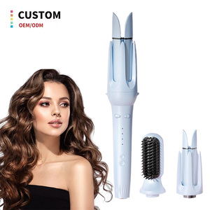 เครื่องม้วนผมไฟฟ้า XBH Professional 3-in-1 แบบหมุนอัตโนมัติ แกนม้วนยาว พกพาสะดวก สำหรับใช้ในบ้าน - Product Image 1