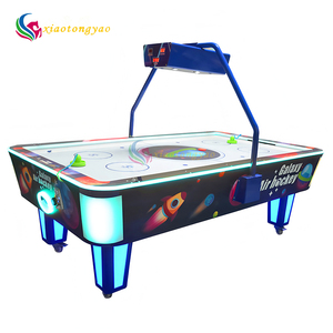 Machine de jeu vidéo de luxe à monnayeur, Air Hockey, avec accepteur de billets, personnalisable, pour deux joueurs, garantie 1 an, certifiée CE - Product Image 6