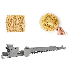 Automatic fast food making machine industrial instant noodles production line for small businesses