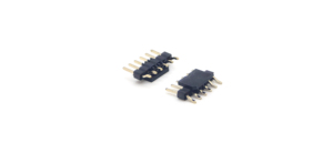 2.0mm Pitch Pin header Connector Single Row Right Angle SMT With Side Cover 1*6P - Product Image 2
