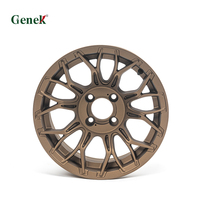 Vente directe d'usine Jantes de voiture de golf en alliage d'aluminium Design multi-rayons Roues de voiture de tourisme