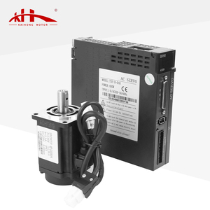 Kaihong 220V 1.27nm <span class=keywords><strong>2</strong></span>.5A 3000 vòng/phút 400W động cơ <span class=keywords><strong>servo</strong></span> mức công suất 400W với phanh truyền động cho máy may - Product Image 6