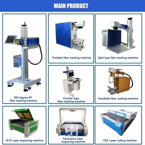 Automatic CNC Gantry Fiber 10W/20W <strong>Portable</strong> Precision Marking <strong>Engraving</strong> Cutting <strong>Machine</strong> for Jewelry Metal Stamping Air Cooling - Product Image 2