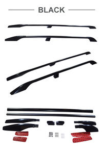 Porte-bagages en aluminium Barre de toit pour voiture Suv avec support de toit en ruban adhésif - Product Image 4