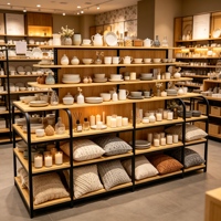 Vitrine de magasin fiable, vitrine de présentation facile à assembler pour les chaînes de magasins