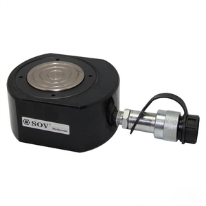 Cilindro Hidráulico de Acción Simple de 50T y Altura Ultrabaja, Adecuado para Espacios Pequeños - Product Image 4