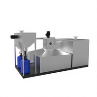 Pemisah Minyak-Air Stainless Steel untuk Restoran Penghilang Slag Minyak Motor Ramah Lingkungan 5000L/Jam Dilengkapi PLC