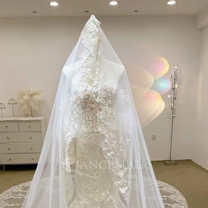 Vestidos de Novia Personalizados, Estilo Sirena Europea, con Lentejuelas y Corsé de Encaje, Modelo Lsjj35 Jancember - Product Image 6